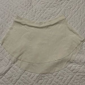 White Bullet Pointe Skirt Size S
